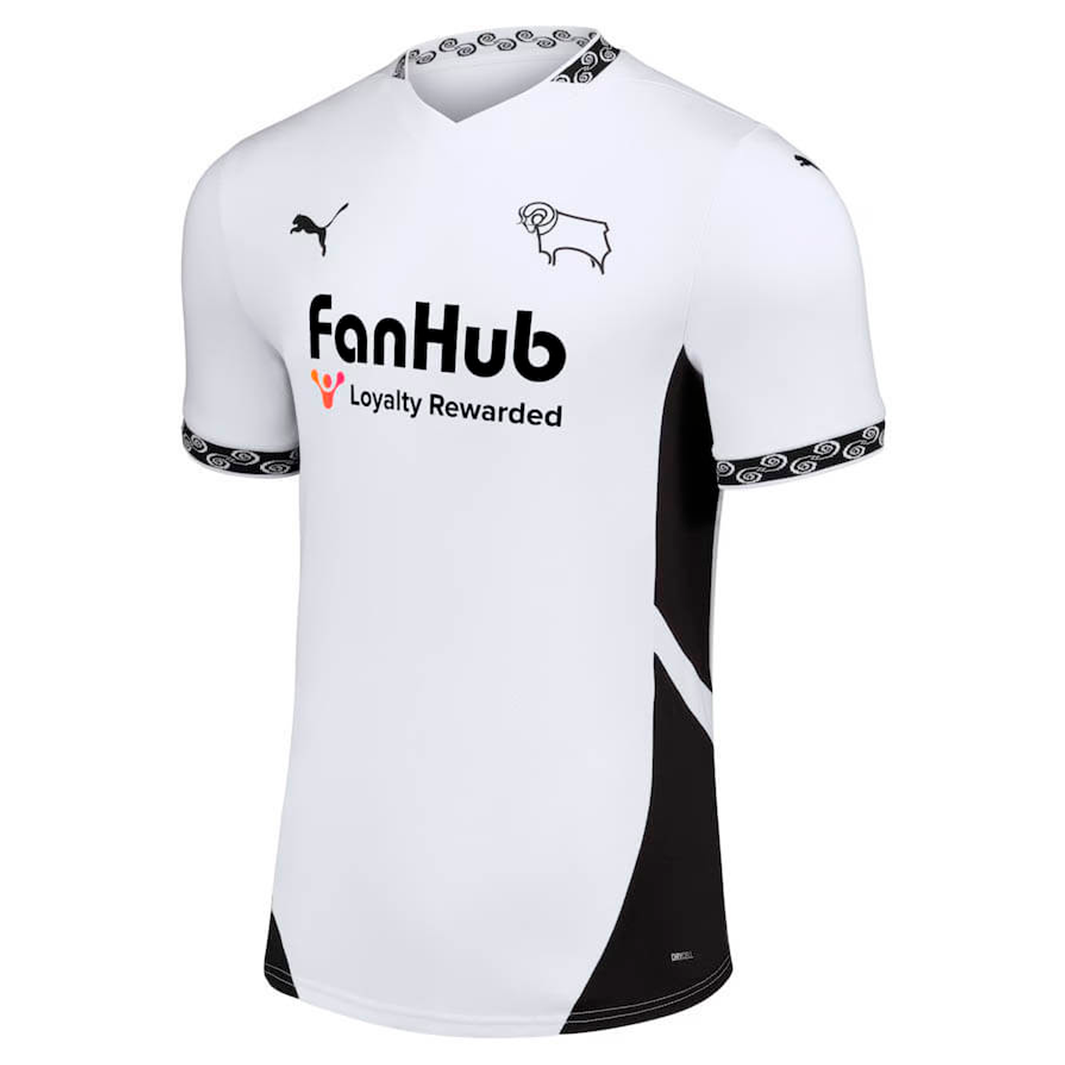 1 Derby County 2024/25 Home Jersey - Fan Version - Image 1