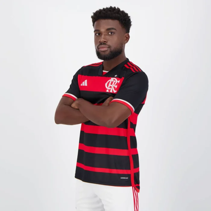 Flamengo 2024/25 Home Jersey - Player Version - Image 4