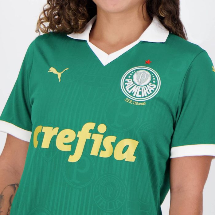 Palmeiras 2024/25 Home Jersey - Women's - Image 4