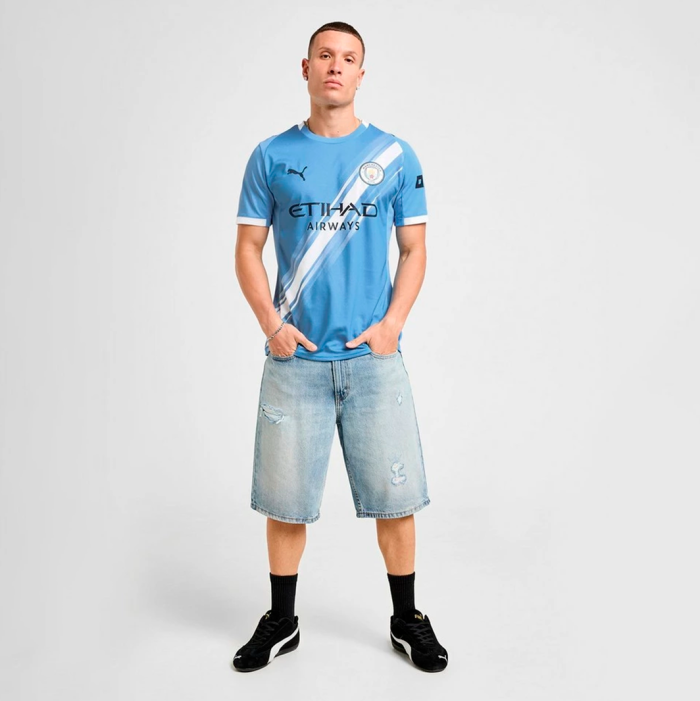 Manchester City 2025/26 Home Jersey – Fan Version - Image 4