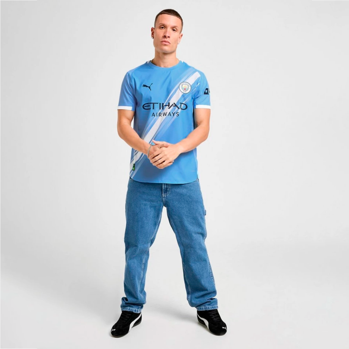 Manchester City 2025/26 Home Jersey – Player Version - Image 2