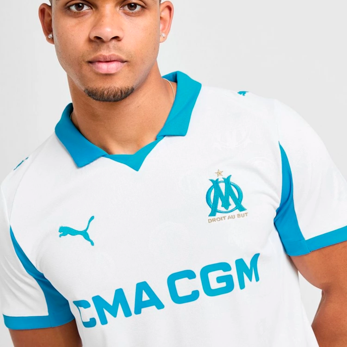 Olympique Marseille 2025/26 Home Jersey - Fan Version - Image 2