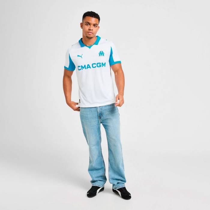 Olympique Marseille 2025/26 Home Jersey - Fan Version - Image 5