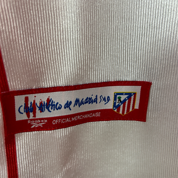 Atletico Madrid 1999/00 Home Jersey – Retro Version - Image 2