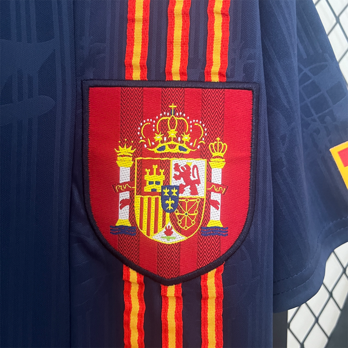 Spain 1996 Away Jersey – Retro Version - Image 2