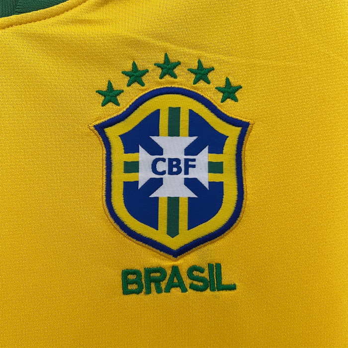 Brazil 2010 Home Jersey – Retro Version - Image 2