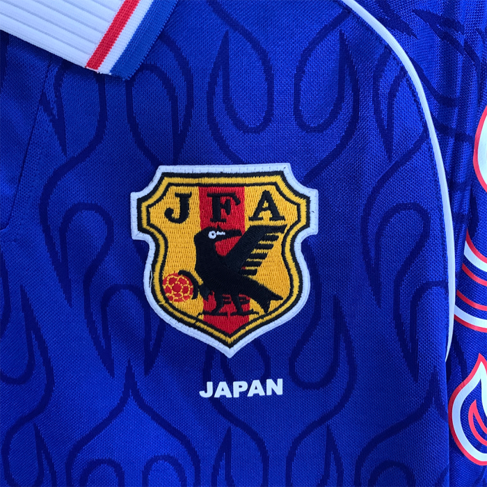 Japan 1998 Home Jersey Long Sleeve – Retro Version - Image 2