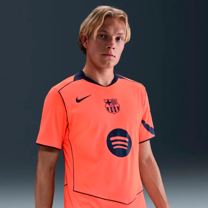 Barcelona 2025/26 Third Jersey Total 90 – Player Version - Image 1