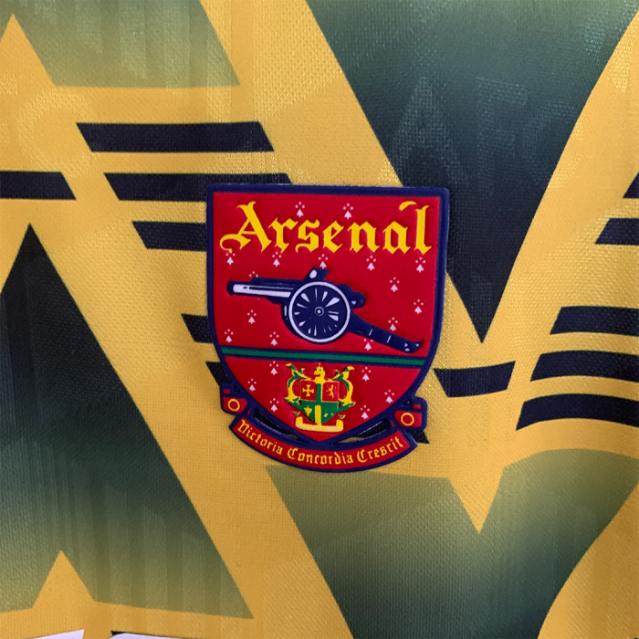 Arsenal 1991/93 Away Jersey Long Sleeve – Retro Version - Image 2