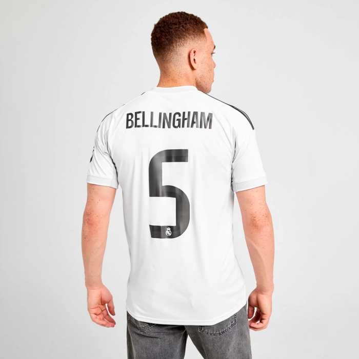 Real Madrid 2025/26 Bellingham #5 Home Jersey – Fan Version - Image 1