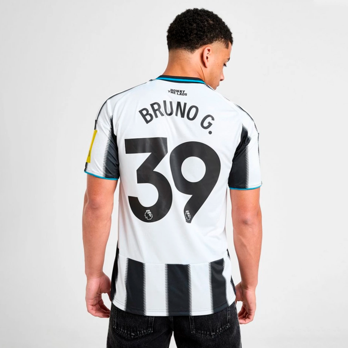 Newcastle United 2025/26 Bruno G. #39 Home Jersey – Fan Version - Image 1