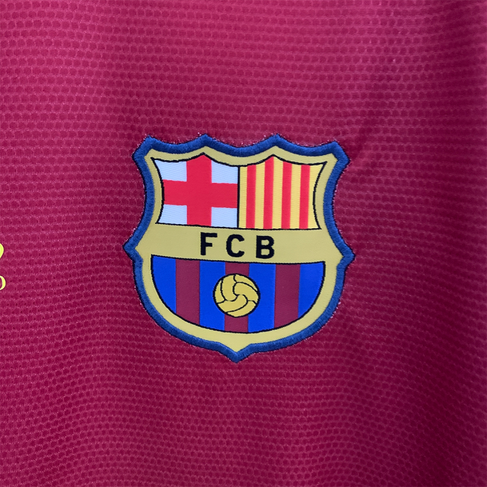 Barcelona 2008/09 Home Jersey Long Sleeve – Retro Version - Image 2
