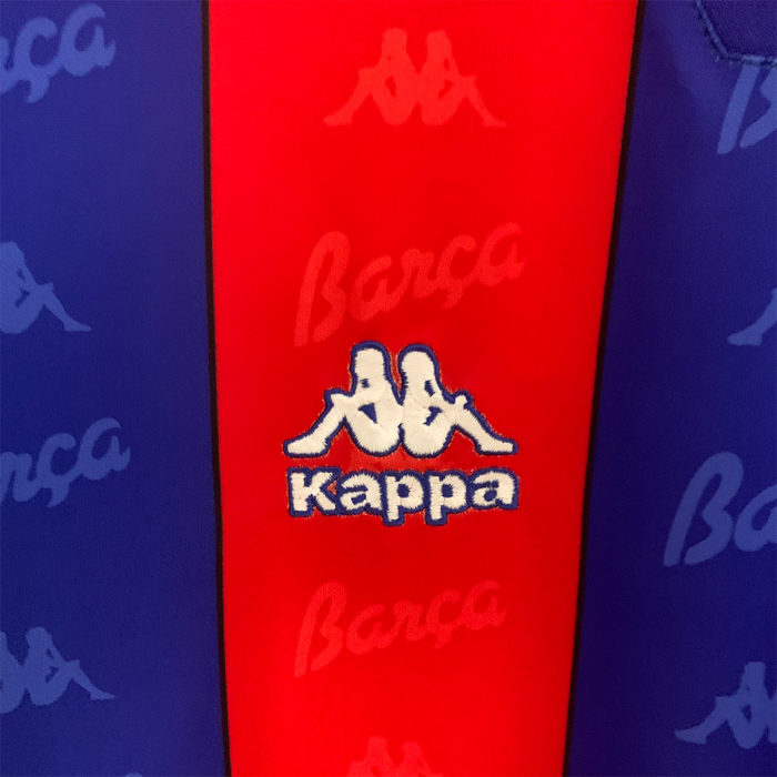 Barcelona 1996/97 Home Jersey Long Sleeve – Retro Version - Image 2