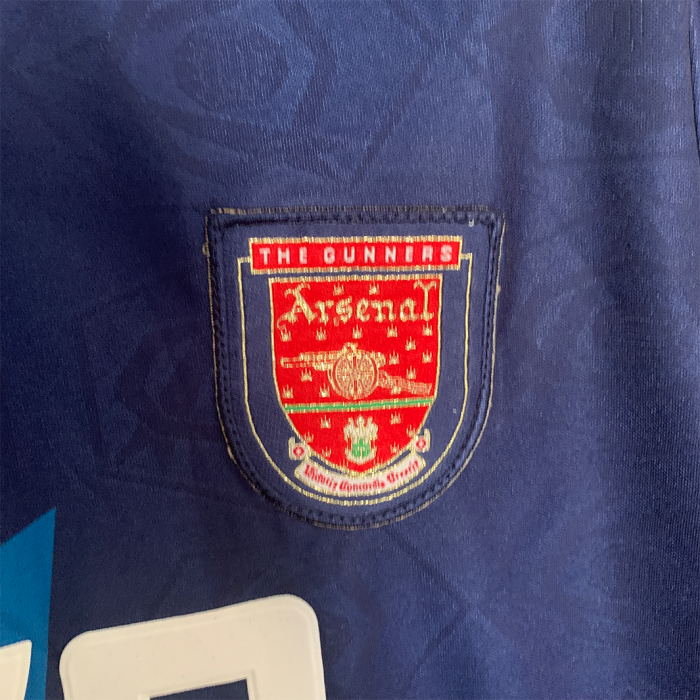 Arsenal 1995/96 Away Jersey Long Sleeve – Retro Version - Image 2