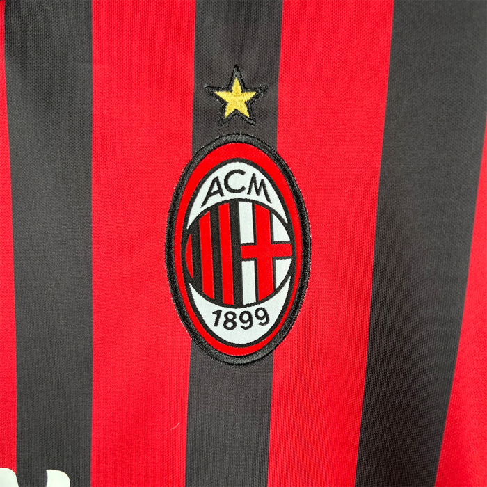 AC Milan 2016/17 Home Jersey – Retro Version - Image 2
