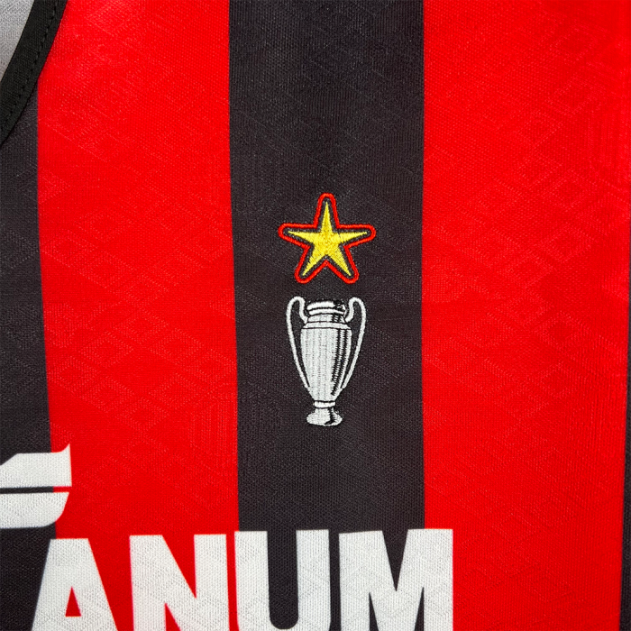 AC Milan 1989/90 Home Jersey – Retro Version - Image 2