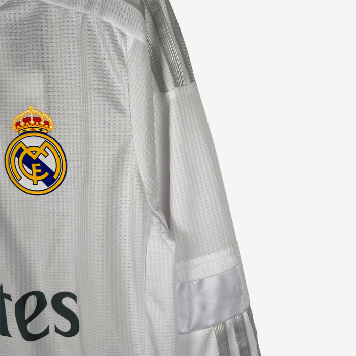 Real Madrid 2015/16 Home Jersey Long Sleeve – Retro Version - Image 2