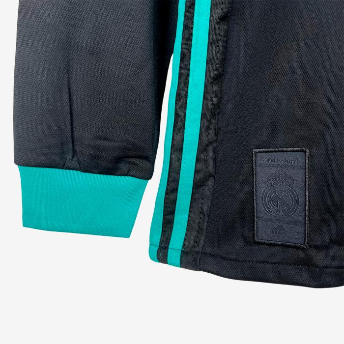Real Madrid 2017/18 Away Jersey Long Sleeve – Retro Version - Image 2