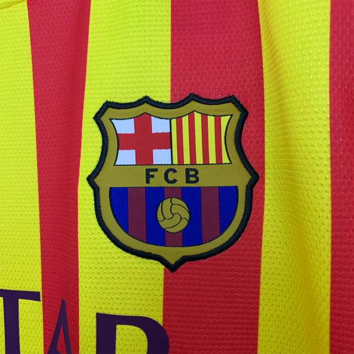 Barcelona 2013/14 Away Jersey – Retro Version - Image 2