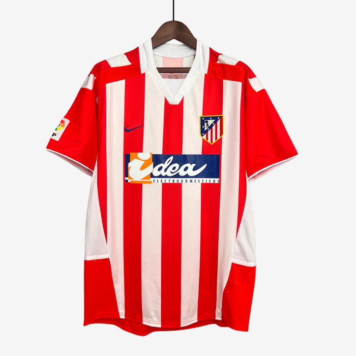 Atletico Madrid 2002/03 Home Jersey – Retro Version - Image 1