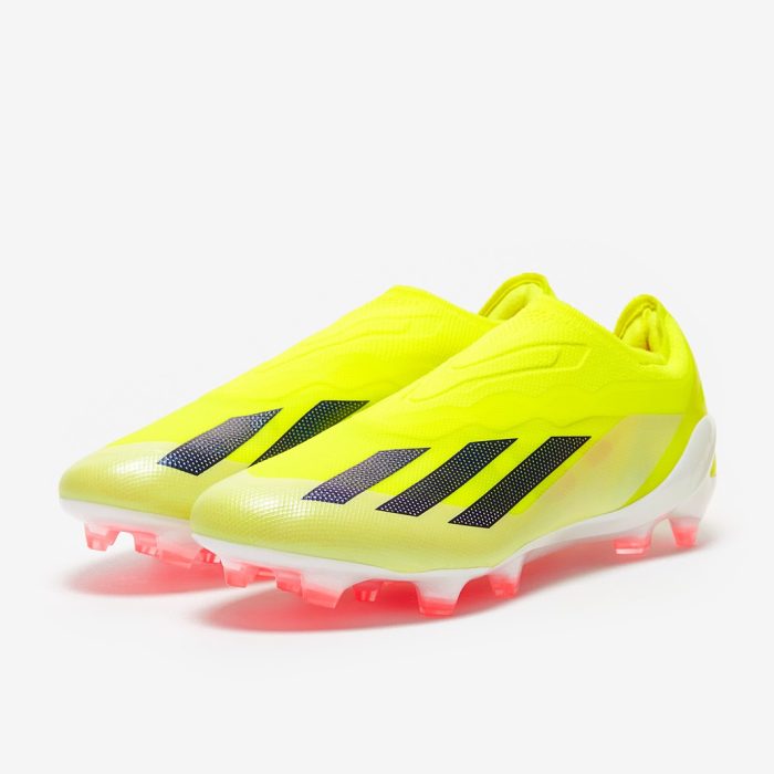 Adidas X Crazyfast .1 Laceless FG Solar Energy - Image 2