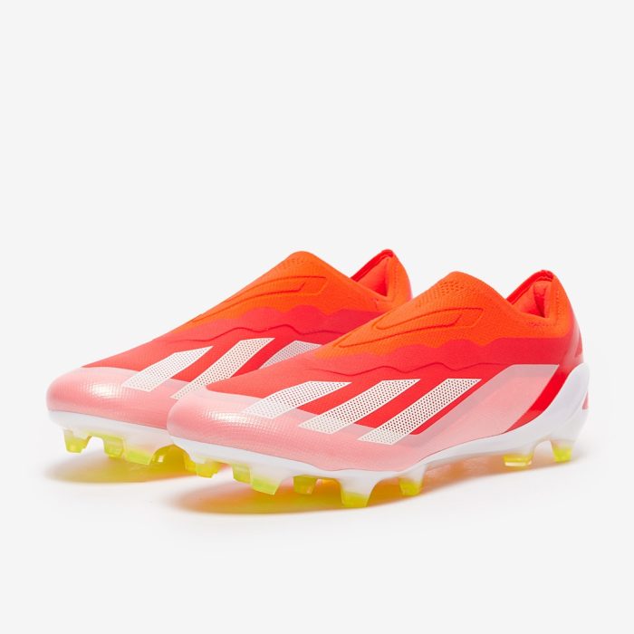 Adidas X Crazyfast .1 Laceless FG Energy Citrus - Image 2