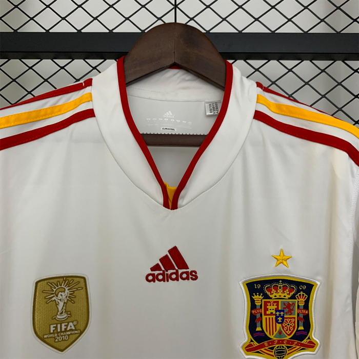 Spain 2011 Away Jersey – Retro Version - Image 11