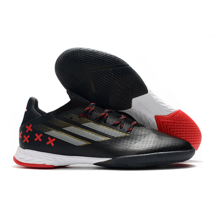 Adidas X Speedflow. 1 IC Black/Red - Image 1