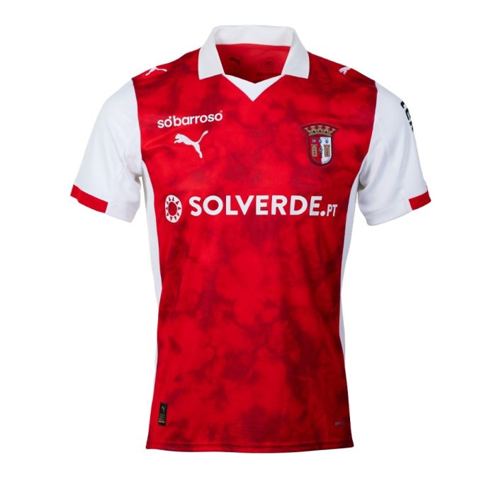 Braga 2025/26 Home Jersey - Fan Version - Image 1