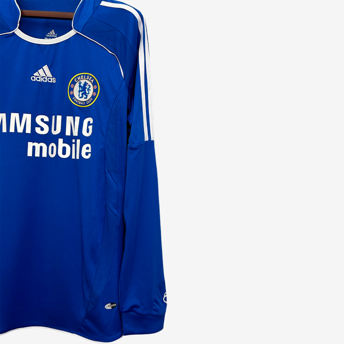 Chelsea 2006/07 Home Jersey Long Sleeve – Retro Version - Image 3