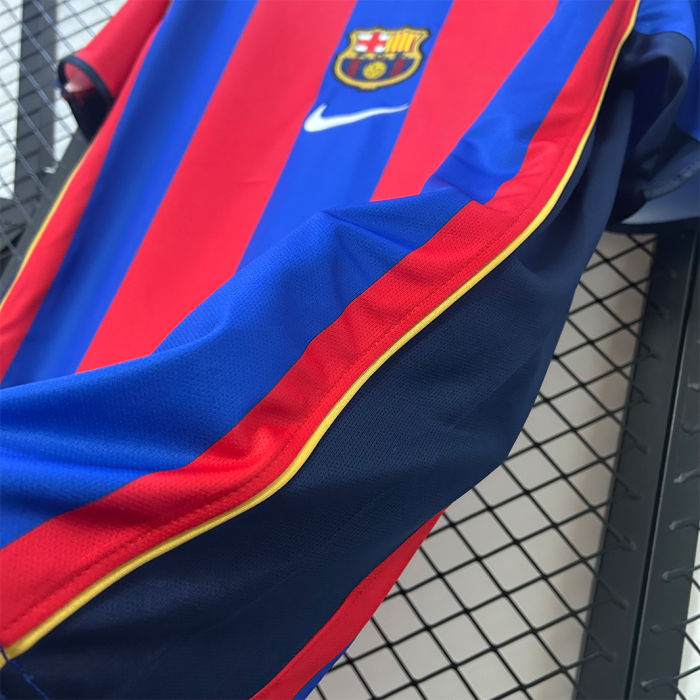 Barcelona 2001/02 Home Jersey – Retro Version - Image 3