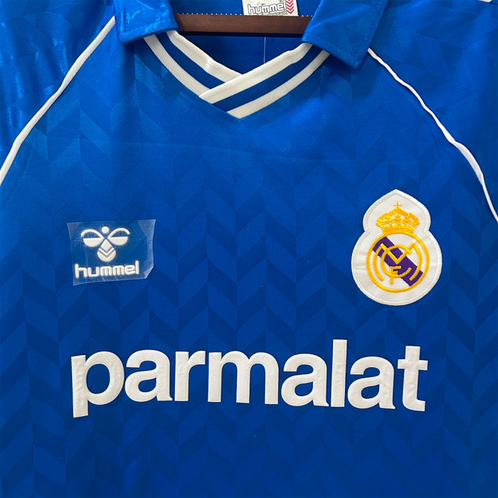 Real Madrid 1986/88 Away Jersey – Retro Version - Image 3