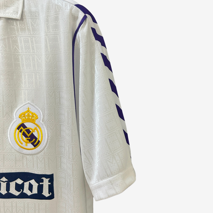 Real Madrid 1989/90 Home Jersey – Retro Version - Image 3