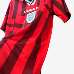 England 1998 Away Jersey – Retro Version - Image 3