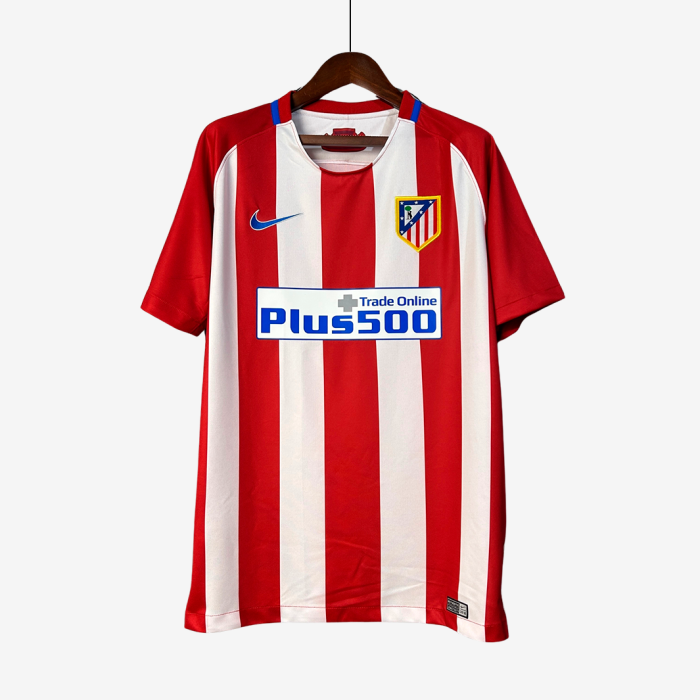 Atletico Madrid 2016/17 Home Jersey – Retro Version - Image 1