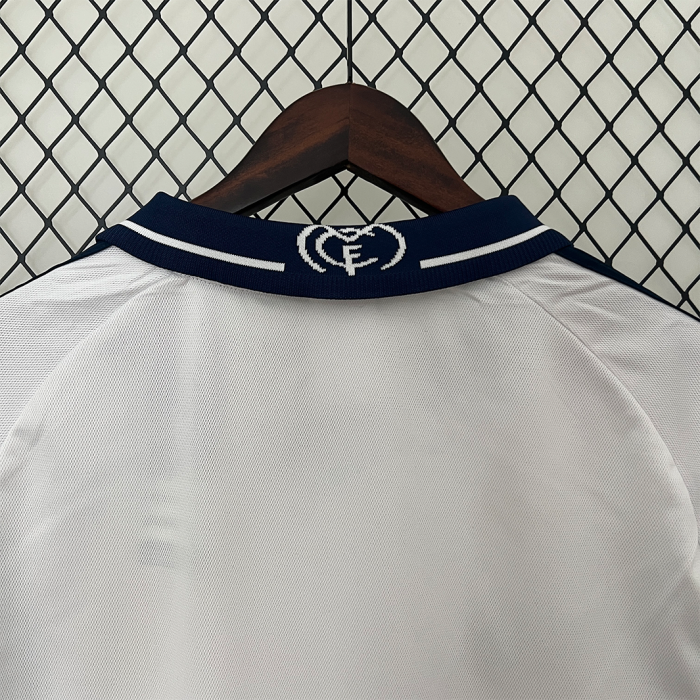 Real Madrid 2000/01 Home Jersey Long Sleeve – Retro Version - Image 3