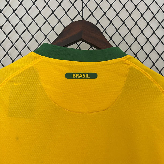 Brazil 2010 Home Jersey – Retro Version - Image 3