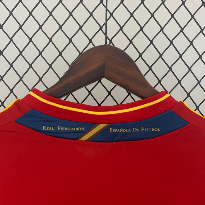 Spain 2012 Home Jersey – Retro Version - Image 3