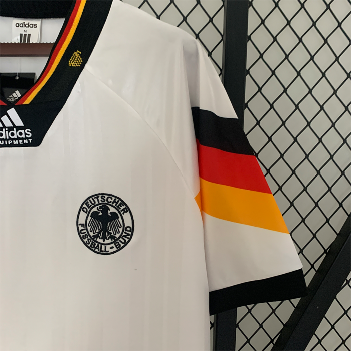 Germany 1992 Home Jersey – Retro Version - Image 3