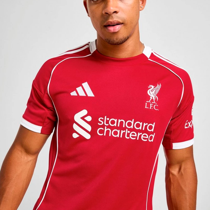 Liverpool 2025/26 Home Jersey – Fan Version - Image 6