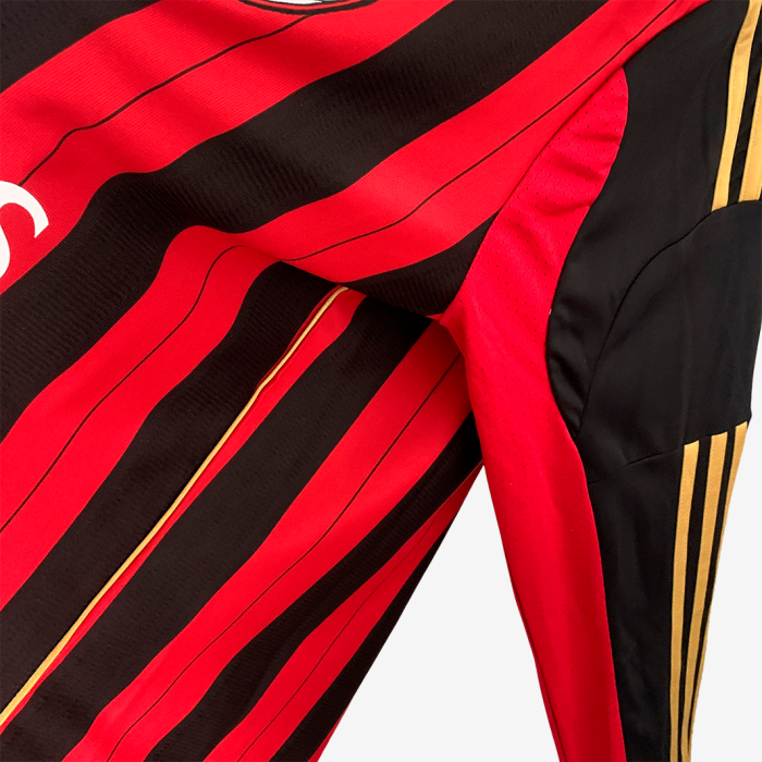 AC Milan 2013/14 Home Jersey Long Sleeve – Retro Version - Image 3
