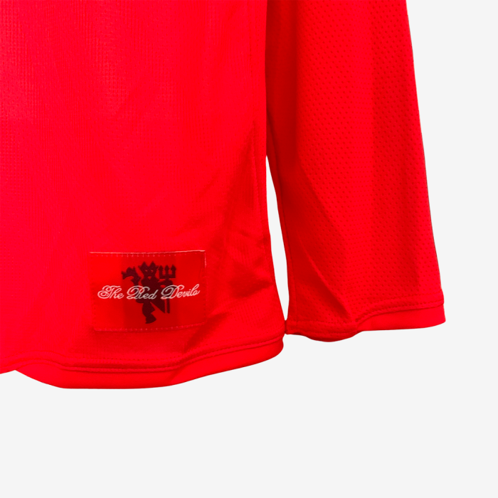 Manchester United 2007/08 Home Jersey Long Sleeve Champions League – Retro Version - Image 3