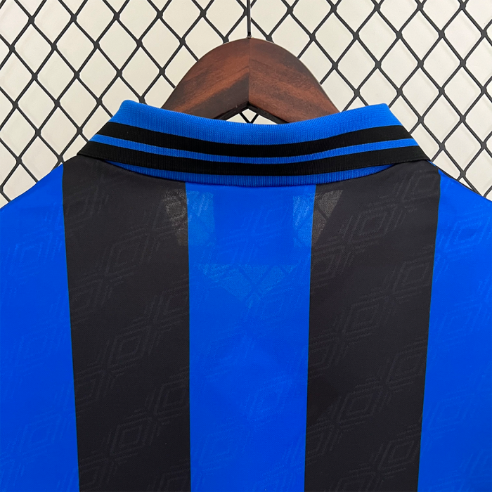 Inter Milan 1995/96 Home Jersey – Retro Version - Image 3