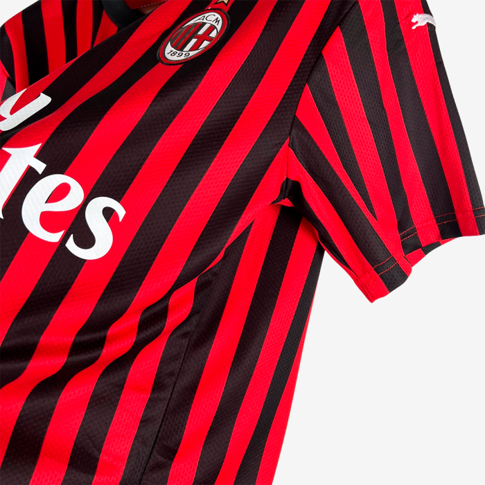 AC Milan 2019/20 Home Jersey – Retro Version - Image 3