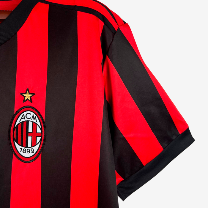 AC Milan 2017/18 Home Jersey – Retro Version - Image 3