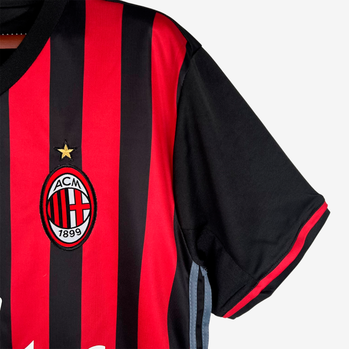 AC Milan 2016/17 Home Jersey – Retro Version - Image 3