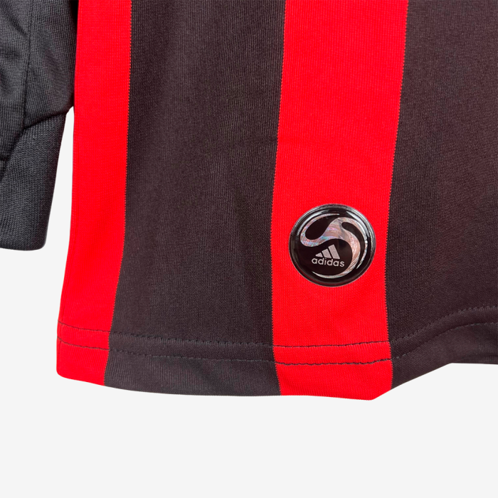 AC Milan 2008/09 Home Jersey Long Sleeve – Retro Version - Image 3