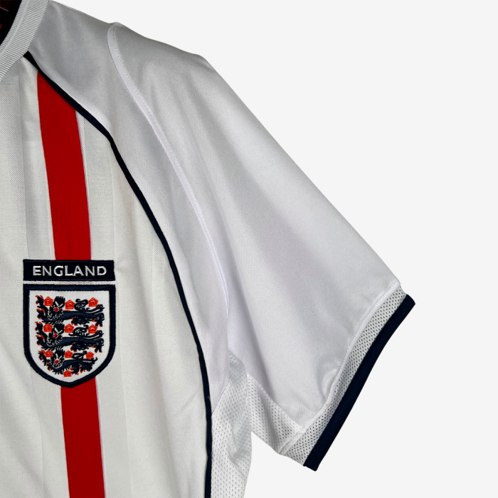 England 2002 Home Jersey – Retro Version - Image 3