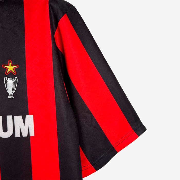 AC Milan 1989/90 Home Jersey – Retro Version - Image 3