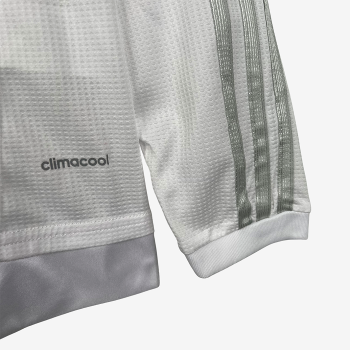 Real Madrid 2015/16 Home Jersey Long Sleeve – Retro Version - Image 3